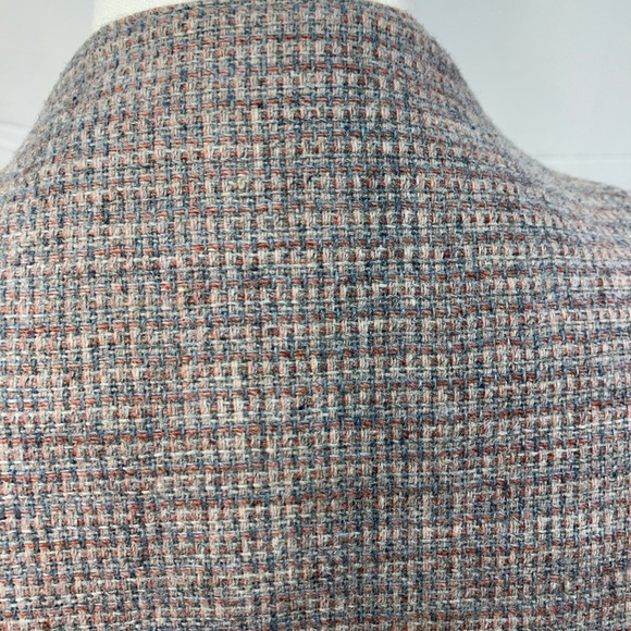 West Coast Connection Vintage‎ Wool Blend Tweed Two Button Blazer Pockets 6 - Picture 8 of 12